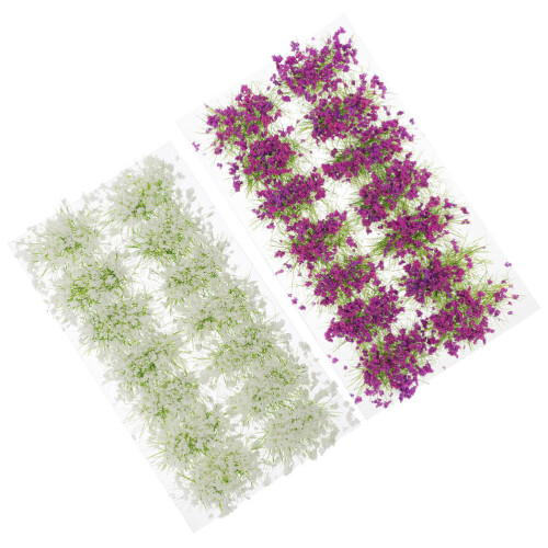 2 Boxes Of Simulated Grass Tuft For Sand Table Model