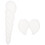 8Pcs Non-Stick White Silicone Molds DIY Lollipop Cake Baking Set 1