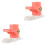 2Pcs Reusable Dumpling Maker Pink Plastic Dough Presser for Kitchen 3