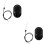 2Pcs Aluminium Alloy Black Funiture Pull Handles for Sofa Recliner 4