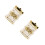 2Pcs White Plastic Toothpick Dispenser Practical Home Use 4