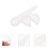 8Pcs Non-Stick White Silicone Molds DIY Lollipop Cake Baking Set 10