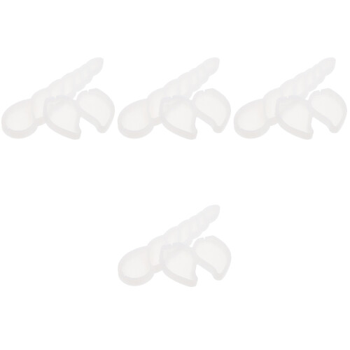 8Pcs Non-Stick White Silicone Molds DIY Lollipop Cake Baking Set 2