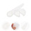 8Pcs Non-Stick White Silicone Molds DIY Lollipop Cake Baking Set 9