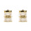 2Pcs White Plastic Toothpick Dispenser Practical Home Use 6