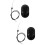 2Pcs Aluminium Alloy Black Funiture Pull Handles for Sofa Recliner 5