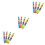 12 Pcs 20 Crayons Multifunction Child Stationery 4