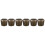 6 Pcs Garnish Brass Bell Animal Call Bell The Tree 11