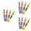 12 Pcs 20 Crayons Multifunction Child Stationery 5