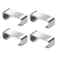 8Pcs Stainless Steel Chopsticks Stand Silver Flatware Rest