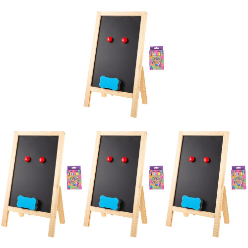4Sets Assorted Color Mini Chalkboard Signs for Home and Party Use 2