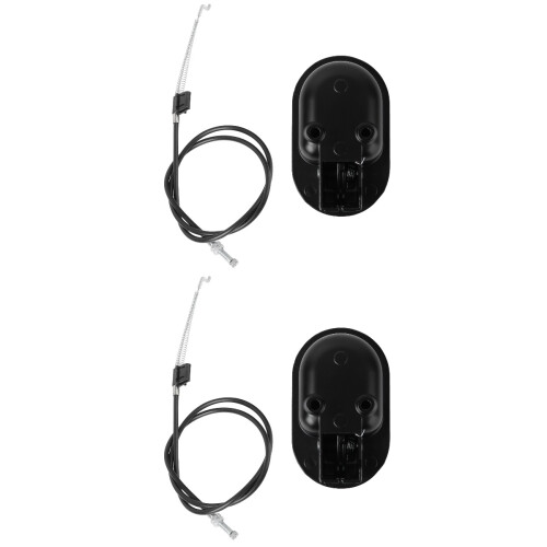 2Pcs Aluminium Alloy Black Funiture Pull Handles for Sofa Recliner 2
