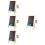 4Sets Assorted Color Mini Chalkboard Signs for Home and Party Use 8