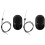 2Pcs Aluminium Alloy Black Funiture Pull Handles for Sofa Recliner 2
