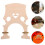 4Pcs Adjustable Maple Wood Cello Bridge Beige for 3/4 Size Durable Use 11