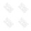 4Pcs Versatile White Graduation Photo Props for Celebration Decor 9