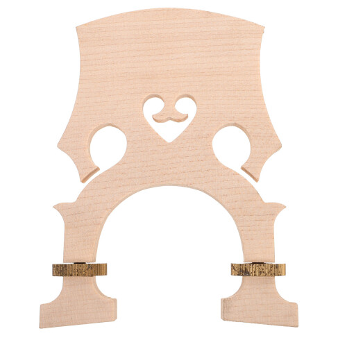 4Pcs Maple Wood Adjustable Cello Bridge Beige for Student 3/4 Cello 1