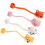 16Pcs Cartoon Straw Tips Covers Reusable Assorted Colors for Party 3