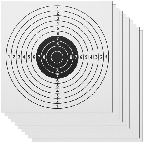 400Pcs Creative Target Paper Pack Convenient for Practice 1