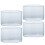 16Pcs Transparent Glass Dessert Cups 12Oz Oven Safe Ramekins Multi-Use 3