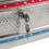 Silver Stainless Steel Motorcycle Trunk Box Secure Lock Storage 8