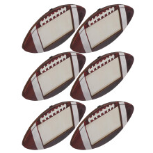 6Pcs Sports Wood Picture Frames Brown Desktop Frame for Home Decor