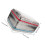 Silver Stainless Steel Motorcycle Trunk Box Secure Lock Storage 2