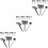 90Pcs 2023 Graduation Cupcake Picks Black Fine Workmanship Cake Decor 7