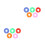 144Pcs Round Clothes Size Buckles Assorted Color Dividers 7