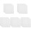 25Pcs White Felt Kiln Pads Ceramic Craft Pottery Art Replacement Mats 4