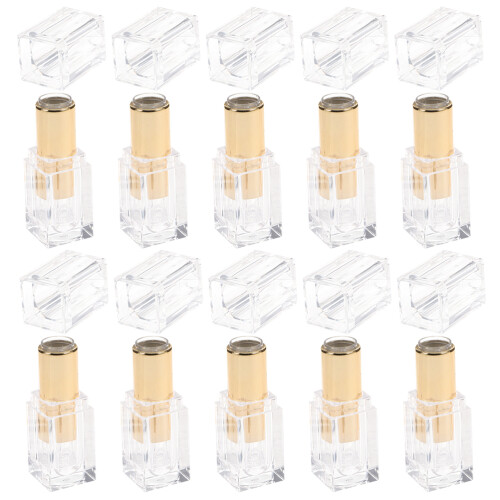 20Pcs DIY Lip Balm Tubes Plastic Empty Lip Gloss Kit Assorted Colors 1