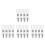 16 Pcs Towel Clips With Loops For Hanging Holder 2