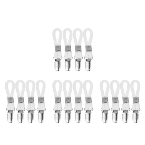 16 Pcs Towel Clips With Loops For Hanging Holder 1