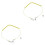 2 Pcs Bird Cage Birdcage Belt Bunjee Cords Leash Long Tail 3