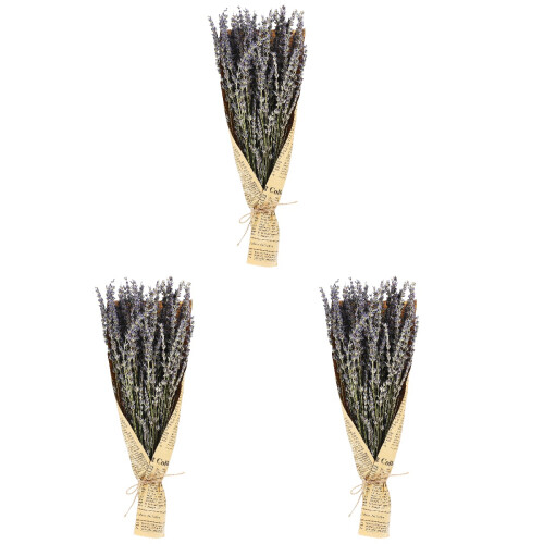 3Pcs 1 Bundle Artificial Lavender Flowers For Home Wedding Decoration 1