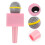 3St Echte Look Microfoon Speelgoed Roze, Kinder Karaoke En Toneel 10