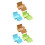 6Pièces Cartes Colorées Pour , Et Décoration 5