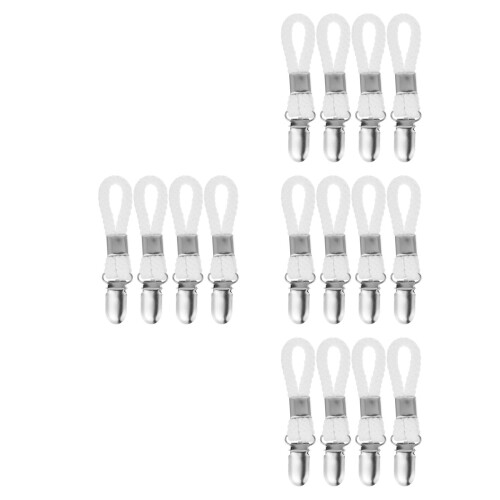 16 Pcs Towel Clips With Loops For Hanging Holder 2