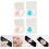 8 Pcs Picture Light Pad Covers Heart Shape 10