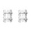 2Sets Stainless Steel Door Slide Latch for Enhanced Security Use 6