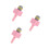 3St Echte Look Microfoon Speelgoed Roze, Kinder Karaoke En Toneel 8