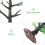 Artificial Maple Tree Mini Aquarium Plant For Desk Decor 5
