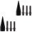 2 Sets Firewood Drill Bit Splitter Machine Bits For Logs Splitting 3