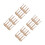 8Pcs Bamboo Fermenting Weights Storage Rack Kitchen Organizer 7