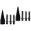 2 Sets Firewood Drill Bit Splitter Machine Bits For Logs Splitting 4