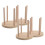 8Pcs Bamboo Fermenting Weights Storage Rack Kitchen Organizer 2