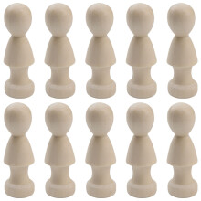 30St Blank Beige DIY Figuren Voor Decoratie En