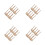 8Pcs Bamboo Fermenting Weights Storage Rack Kitchen Organizer 8