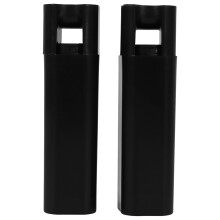 10Pcs Window Blind Cord Pull Ends Black Plastic
