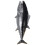 4Pcs Fish Figurine Plastic Tuna Model Animal Decor 1